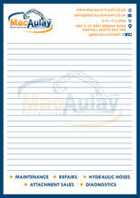 Load image into Gallery viewer, A4 Branded Notepads