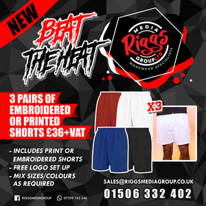 3 Pairs of branded shorts £36