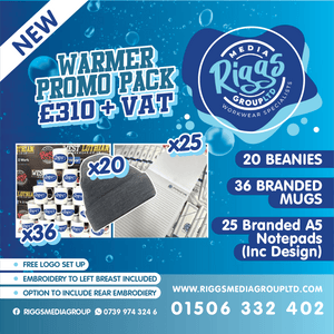 Warmer Promo Pack £310