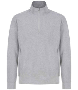 3 Henbury Unisex Sustainable 1/4 Zip Sweatshirts £82