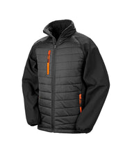 Load image into Gallery viewer, RS237 Contrast Padded Soft Shell Jacket