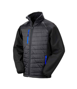 RS237 Contrast Padded Soft Shell Jacket
