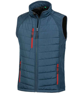 RS238 Result Genuine Recycled Compass Padded Gilet