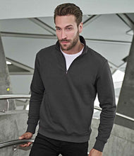 Load image into Gallery viewer, T5438 Tee Jays Half Zip Sweatshirt