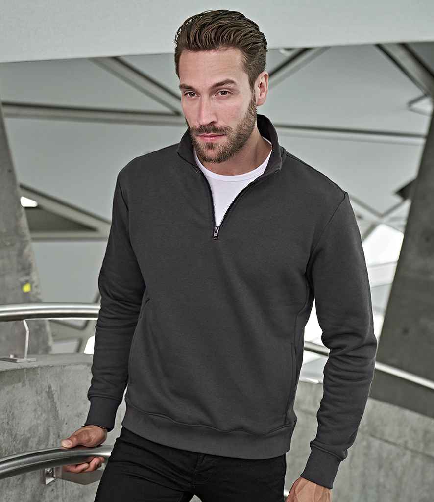 T5438 Tee Jays Half Zip Sweatshirt