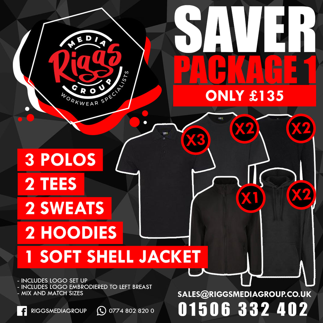 Saver Package 1 - £135