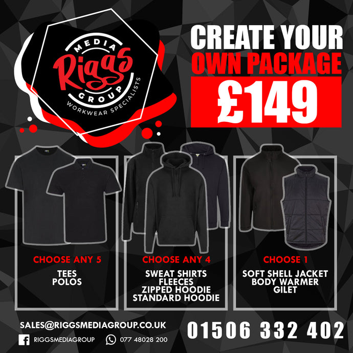 MIX & MATCH PACKAGE £149