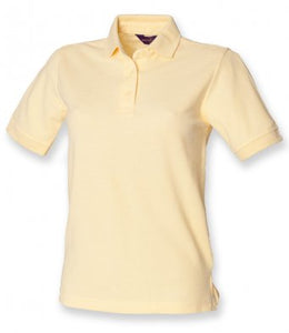 H401 Henbury Ladies Poly/Cotton Piqué Polo Shirt