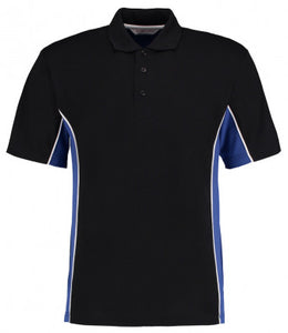 K475 Gamegear Track Poly/Cotton Piqué Contrast Polo Shirt