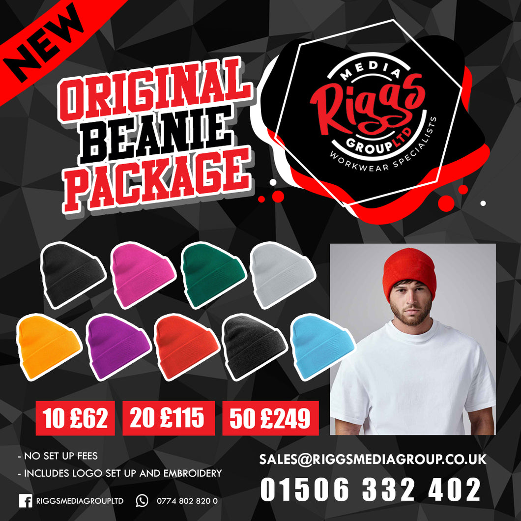 ORIGINAL BEANIE PACKAGE