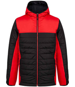 LV660 Finden and Hales Contrast Padded Jacket