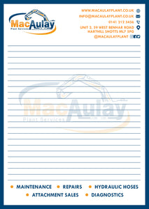 A4 Branded Notepads