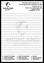 Load image into Gallery viewer, A4 Branded Notepads