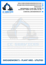Load image into Gallery viewer, A4 Branded Notepads